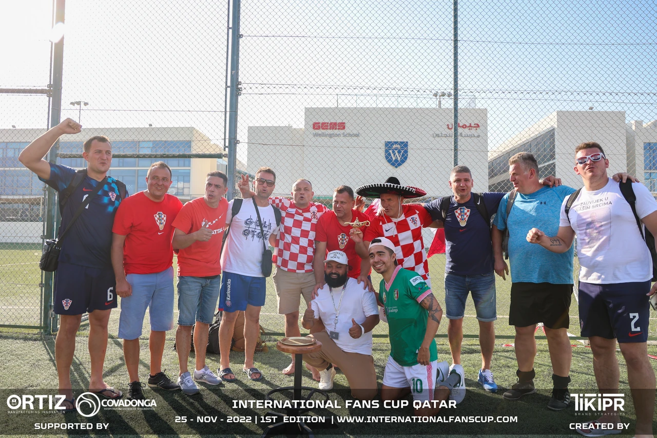 El Tri junto antes del partido